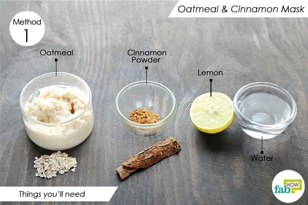 things you ll need to make oatmeal face mask for acne
