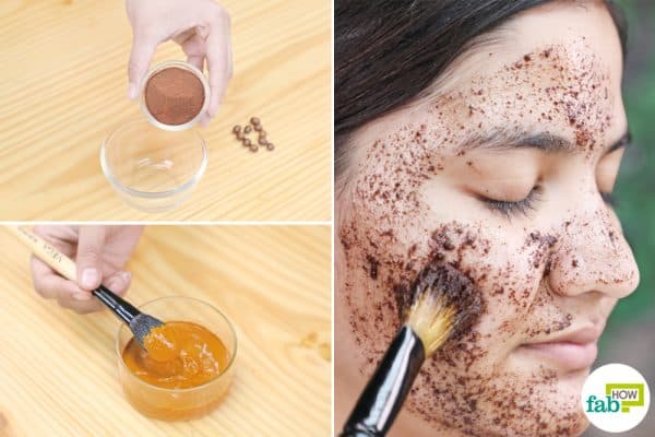 homemade coffee face mask