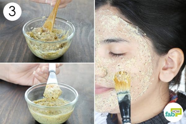 mix and apply to use 6 diy kiwi face masks to lighten and brighten your skin