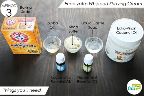 things youll need to make diy homemade shaving cream