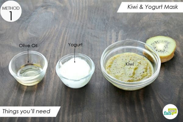 things you'll need to make 6 diy kiwi face masks to lighten and brighten your skin