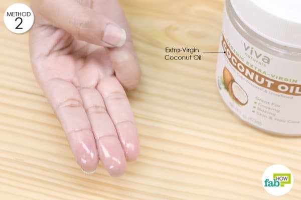 apply coconut oil for armpit rash
