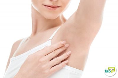 how to get rid of an armpit rash