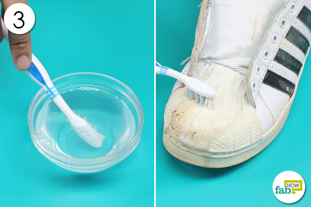 how to clean your white adidas shoes
