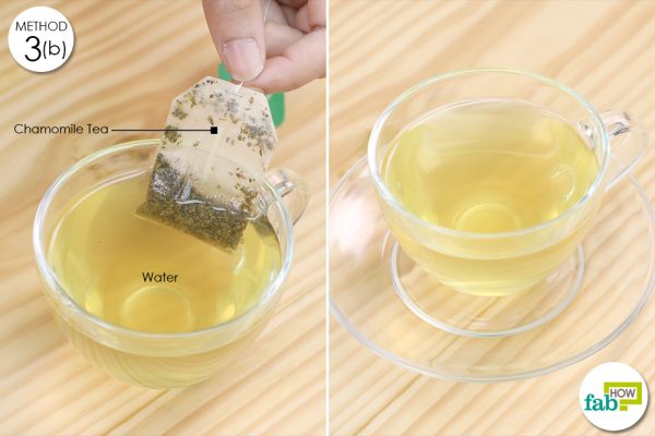 drink chamomile tea