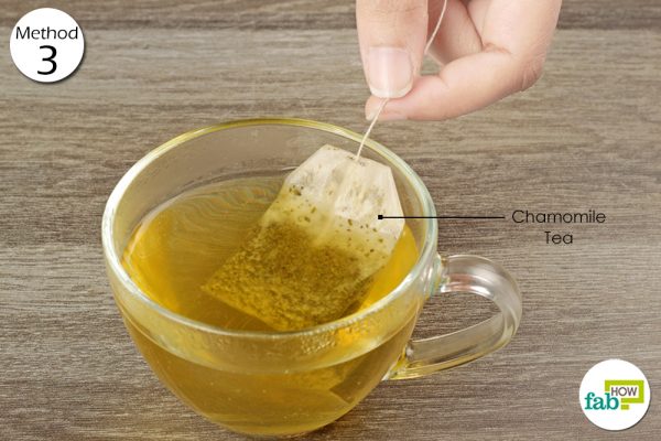chamomile tea for colic relief