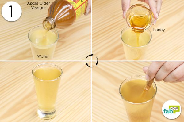 add honey acv to water